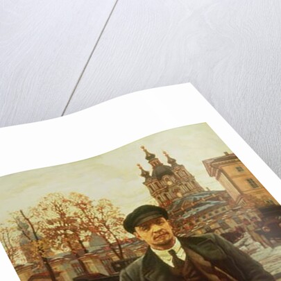 Vladimir Ilyich Lenin at Smolny, c.1925 by Isaak Israilevich Brodsky