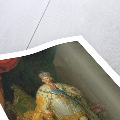 Portrait of Emperor Paul I, 1800 by Vladimir Lukich Borovikovsky