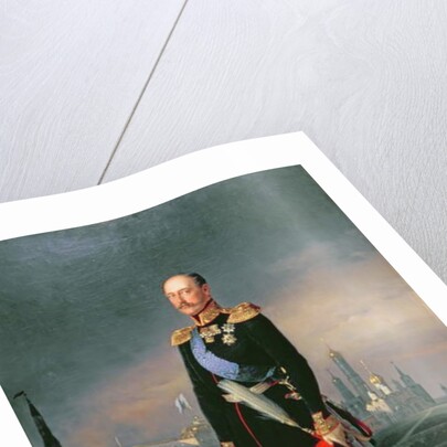 Portrait of Emperor Alexander II, 1856 by G. Botmann