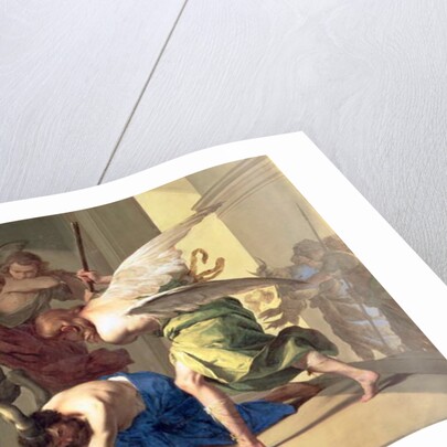 The Expulsion of Heliodorus from the Temple, c.1650 by Bernardo Cavallino