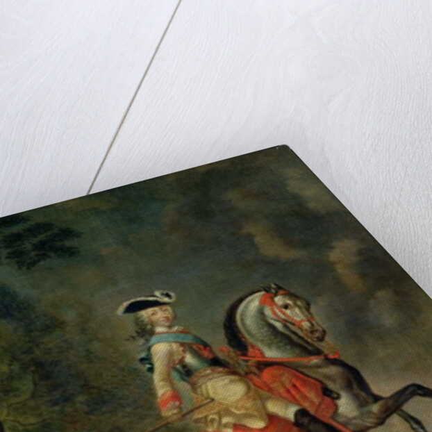 Portrait of Grand Duke Peter III by Georg Christoph Grooth