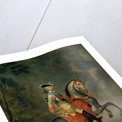 Portrait of Grand Duke Peter III by Georg Christoph Grooth