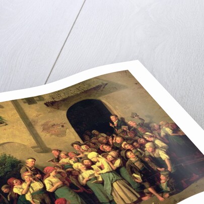 After School, 1844 by Ferdinand Georg Waldmuller