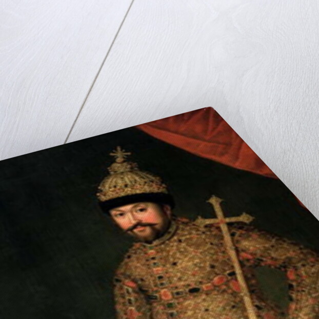 Portrait of Tsar Michael III Fyodorovich, 1728 by Johann Heinrich Wedekind