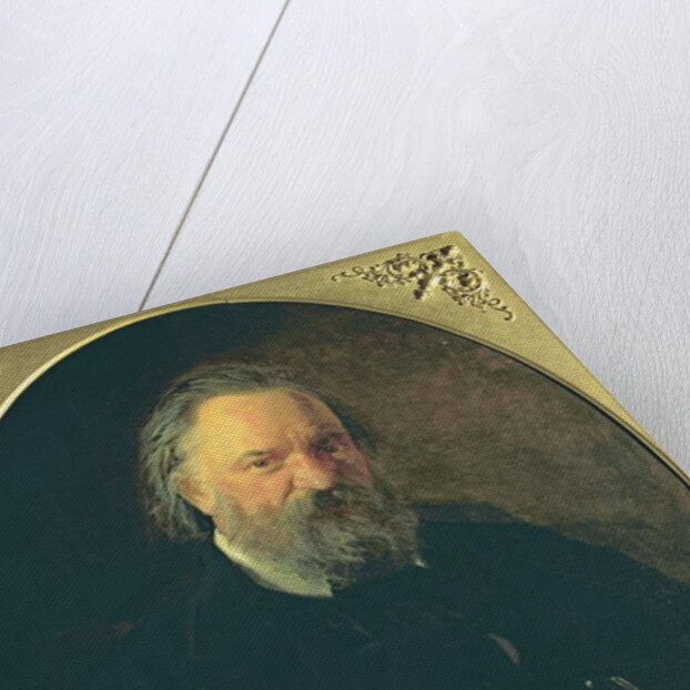 Portrait of Aleksandr Ivanovich Herzen, 1867 by Nikolai Nikolajevitch Gay