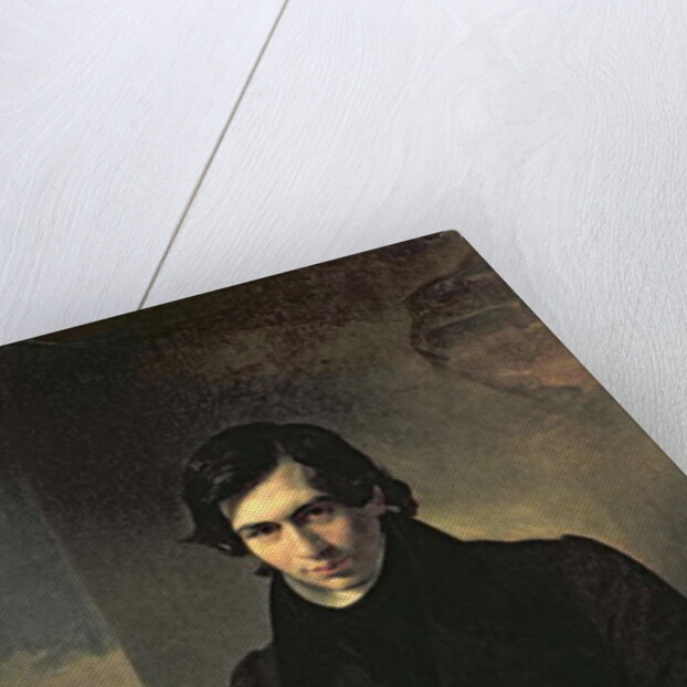 Portrait of the Russian author Nestor Kukolnik, 1836 by Aleksandr Pavlovich Bryullov