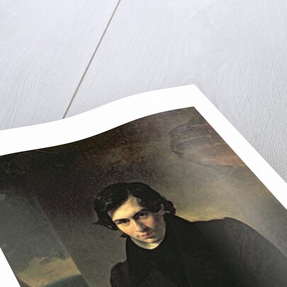 Portrait of the Russian author Nestor Kukolnik, 1836 by Aleksandr Pavlovich Bryullov