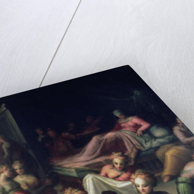 Nativity of John the Baptist by Giovanni Battista Naldini