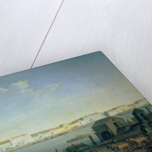 English Shore Street in St Petersburg, 1790s by Benjamin Patersson