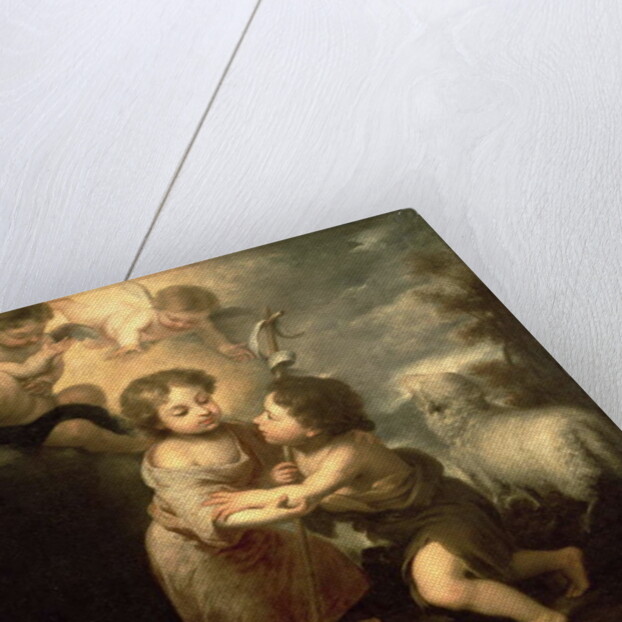 The Infants Christ and John the Baptist by Bartolome Esteban Murillo