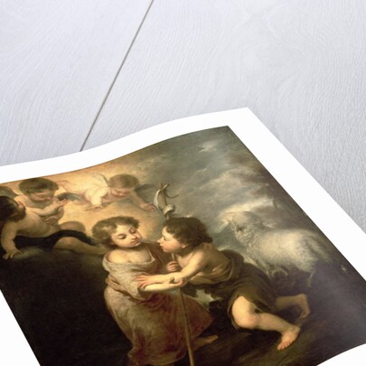 The Infants Christ and John the Baptist by Bartolome Esteban Murillo