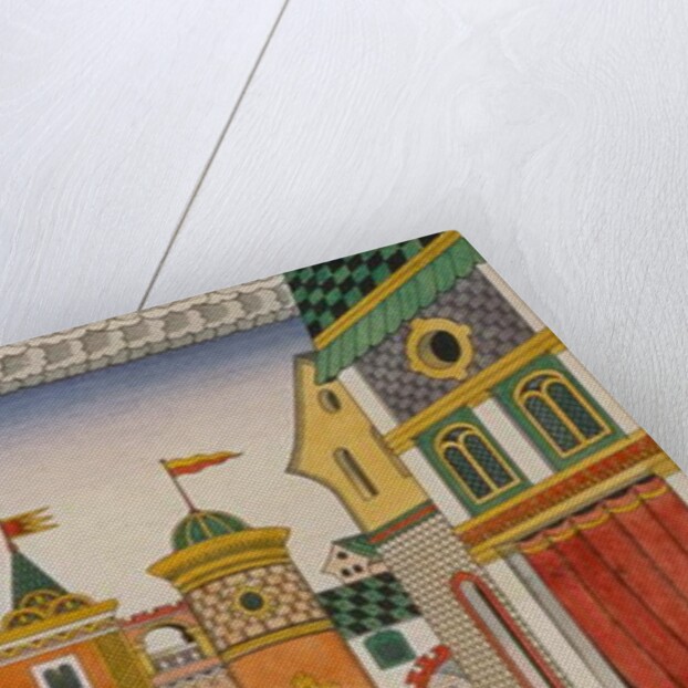 Sketch for the Opera, The Golden Cockerel, by Nikolai Rimsky-Korsakov, 1909 by Ivan Bilibin