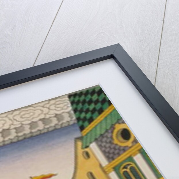 Sketch for the Opera, The Golden Cockerel, by Nikolai Rimsky-Korsakov, 1909 by Ivan Bilibin