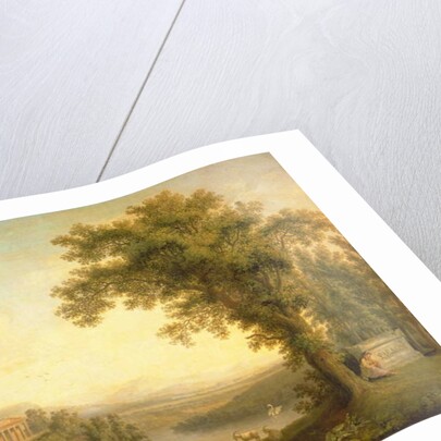 Antique Landscape with Phaeton's Tomb, 1785 by Jacob-Philippe Hackert