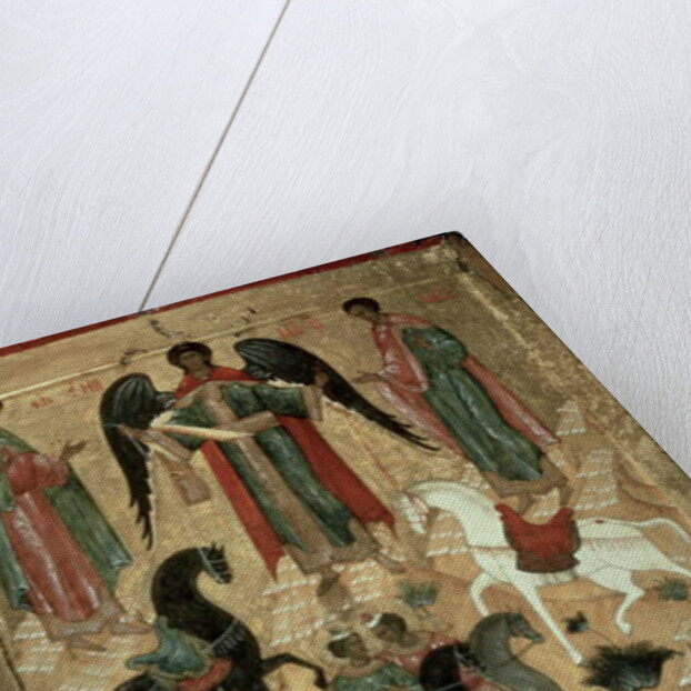 SS. Florus and Laurus by Novgorod School