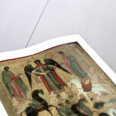 SS. Florus and Laurus by Novgorod School