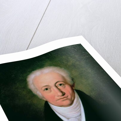 Portrait of Johann Wolfgang von Goethe, 1818 by Ferdinand Jagemann