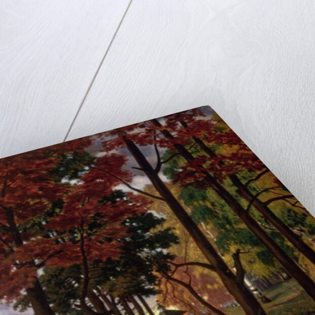 Autumn, 1918 by Boris Mikhailovich Kustodiev