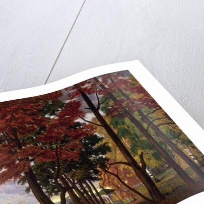 Autumn, 1918 by Boris Mikhailovich Kustodiev