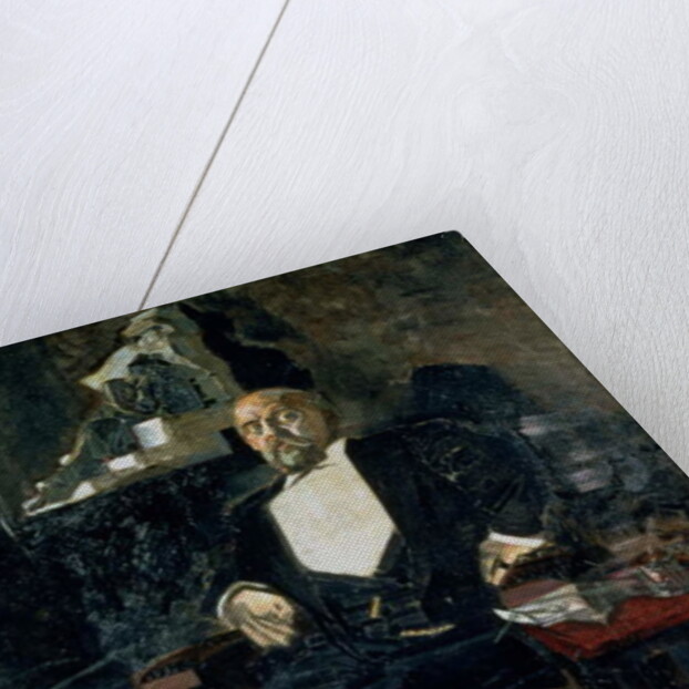 Portrait of Savva Mamontov, the Founder of the First Private Opera, 1897 by Mikhail Aleksandrovich Vrubel