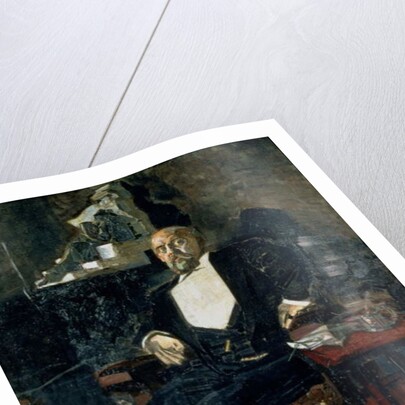 Portrait of Savva Mamontov, the Founder of the First Private Opera, 1897 by Mikhail Aleksandrovich Vrubel