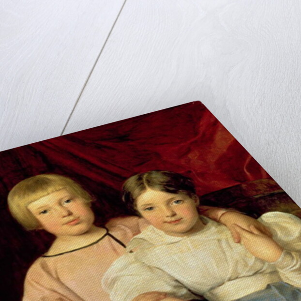 Children, 1834 by Ferdinand Georg Waldmuller