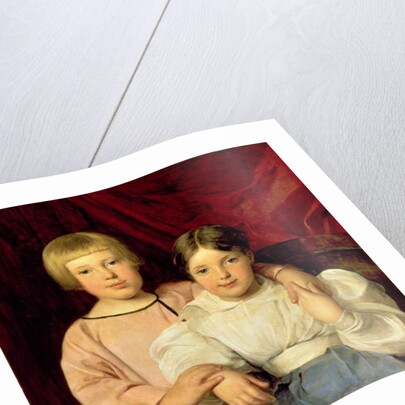 Children, 1834 by Ferdinand Georg Waldmuller