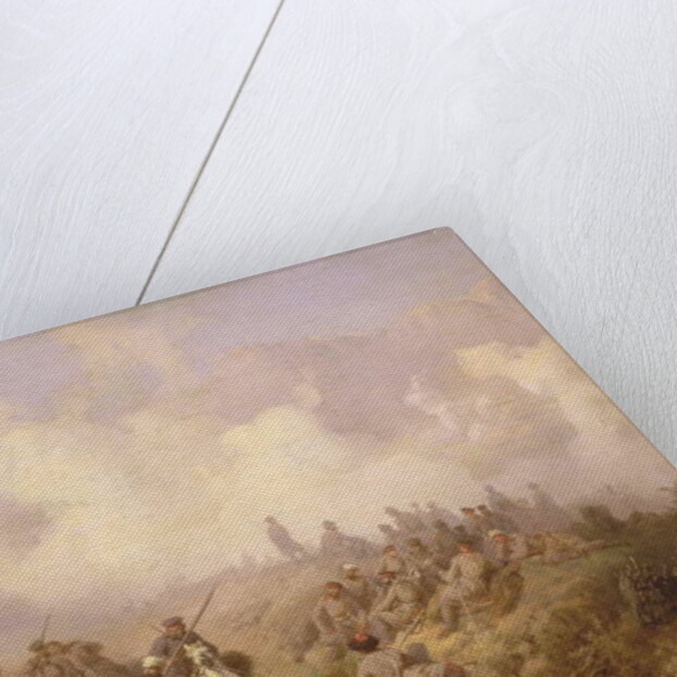 A Scene from the Russian-Turkish War in 1877-78, c.1870-80 by Aleksei Danilovich Kivshenko