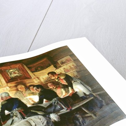 Council of War in Fili in 1812, 1882 by Aleksei Danilovich Kivshenko