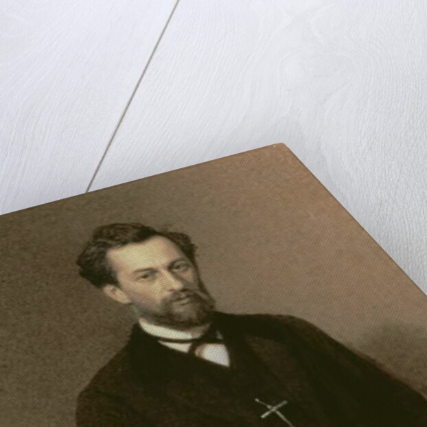 Portrait of Mikhail Konstantinovich Klodt (1832-1902), 1871 by Ivan Nikolaevich Kramskoy