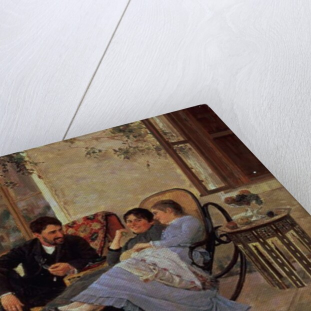 After Dinner, 1888 by Nikolai Dmitrievich Kuznetsov