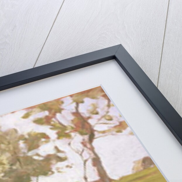 Sunlit Day. A Small Village, 1898 by Isaak Ilyich Levitan