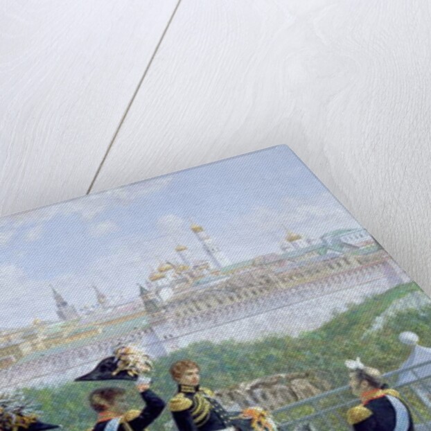 Prussian King Friedrich Wilhelm II thanking Moscow, 1896 by Nikolai Sergeevich Matveev