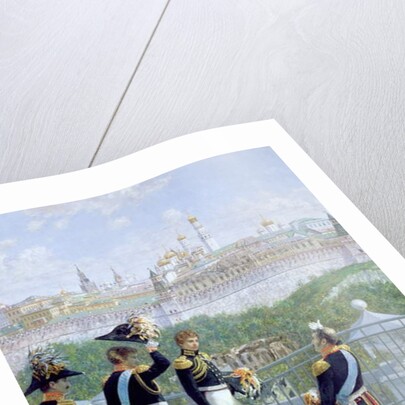 Prussian King Friedrich Wilhelm II thanking Moscow, 1896 by Nikolai Sergeevich Matveev