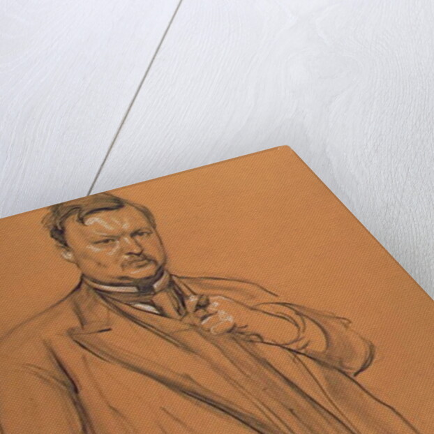 Portrait of the Composer Alekandr Konstantinovich Glazunov, 1906 by Valentin Aleksandrovich Serov