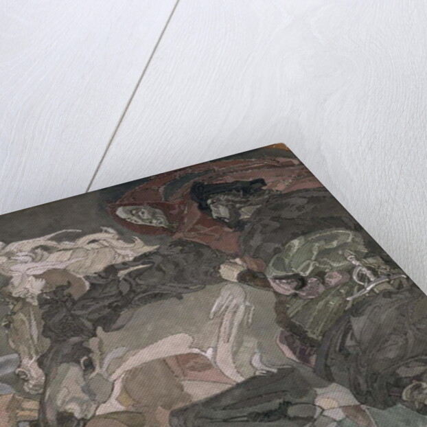 The Flight of Faust and Mephistopheles, 1896 by Mikhail Aleksandrovich Vrubel