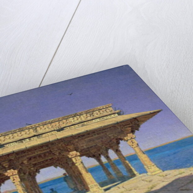 Evening at the Lake, 1874 by Vasili Vasilievich Vereshchagin