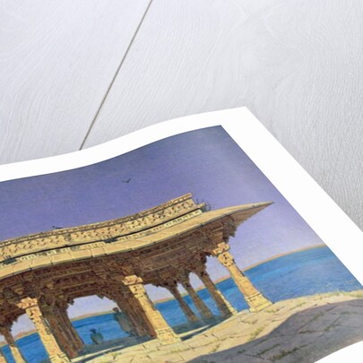 Evening at the Lake, 1874 by Vasili Vasilievich Vereshchagin