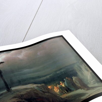 Night at Golgotha, 1869 by Vasili Vasilievich Vereshchagin