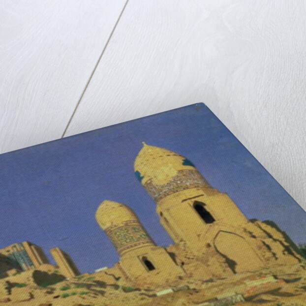 Hazreti Shakh-i-Zindeh Mausoleum in Samarkand, 1869-70 by Nikolai Stepanovich Vereshchagin