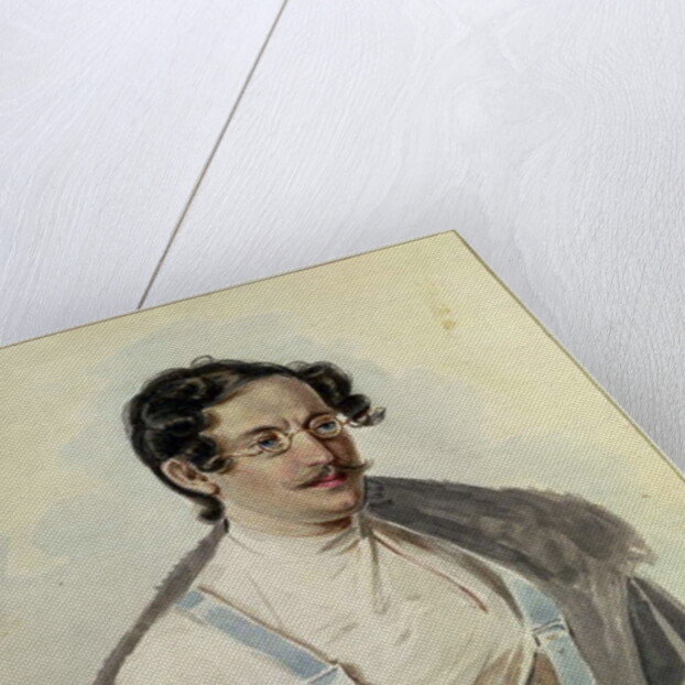 Portrait of Ivan Annenkov in Peter Prison, 1836 by Nikolai Alexandrovich Bestuzhev