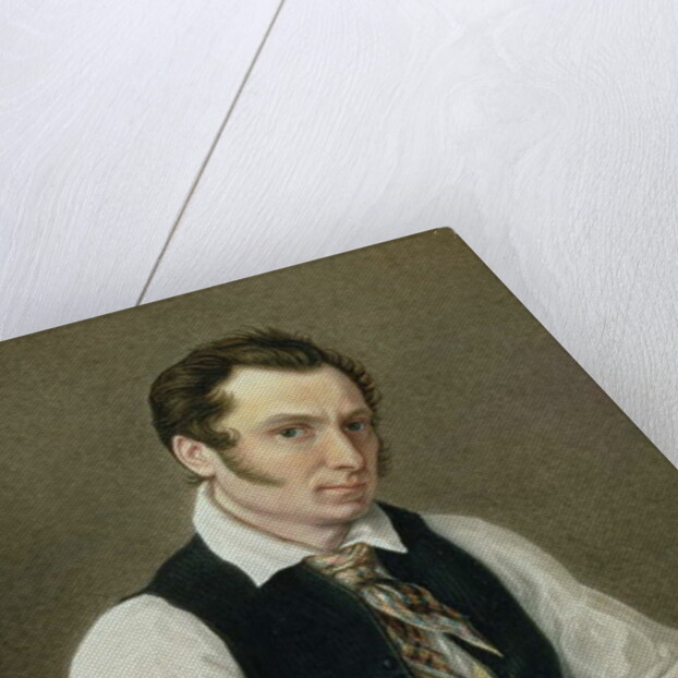 Self Portrait in Peter Prison, 1836 by Nikolai Alexandrovich Bestuzhev