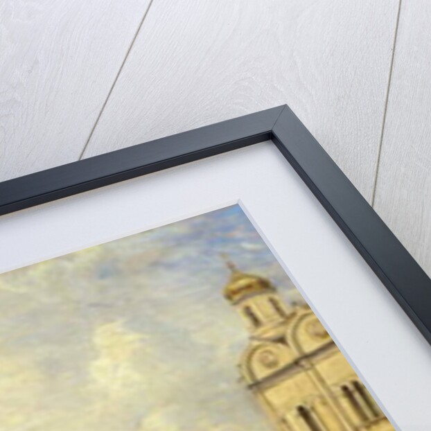 View of the Christ Saviour Cathedral in Moscow, 1880 by Aleksei Petrovich Bogolyubov