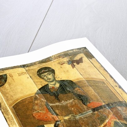 St. Demetrius of Salonica, 12th century by Vladimir-Suzdal School