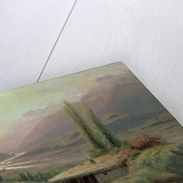 Caucasian Canyon, 1893 by Lef Feliksovich Lagorio