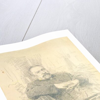 Portrait of Nikolaj Leskov (1831-95), 1889 by Ilya Efimovich Repin