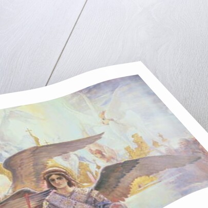 Central Panel from the Threshold of Paradise, 1885-96 by Victor Mikhailovich Vasnetsov