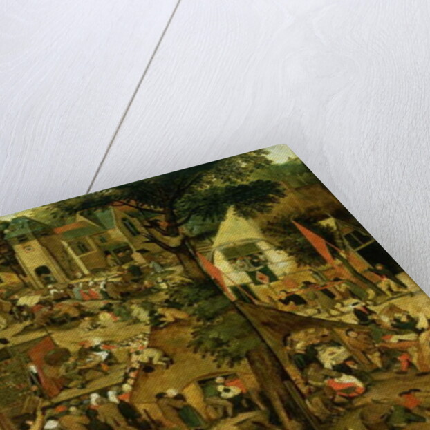 Fair with Theatrical Presentation c.1600 by Pieter the Younger Brueghel