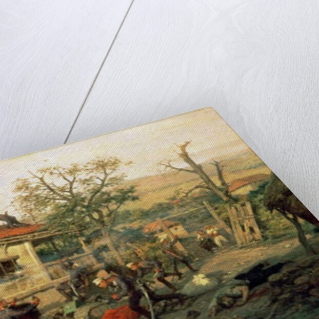 A Scene from the Russian-Turkish War in 1876-77, 1882 by Pawel Kowalewsky