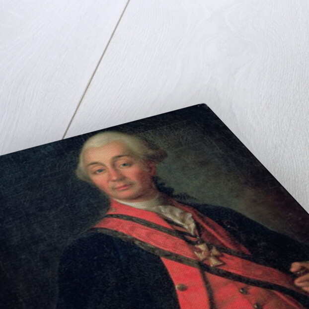 Portrait of Field Marshal Generalissimo, Count Aleksandr Vasilievich Suvorov, 1786 by Dmitri Grigor'evich Levitsky